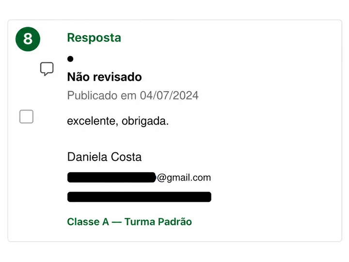 Depoimento Daniela Costa